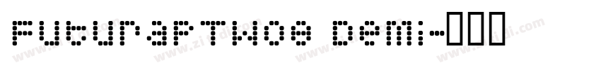 FuturaPTW08 Demi字体转换
